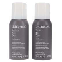 2 Pack - Living Proof Perfect Hair Day Dry Shampoo 1.8oz Travel Size - £14.98 GBP