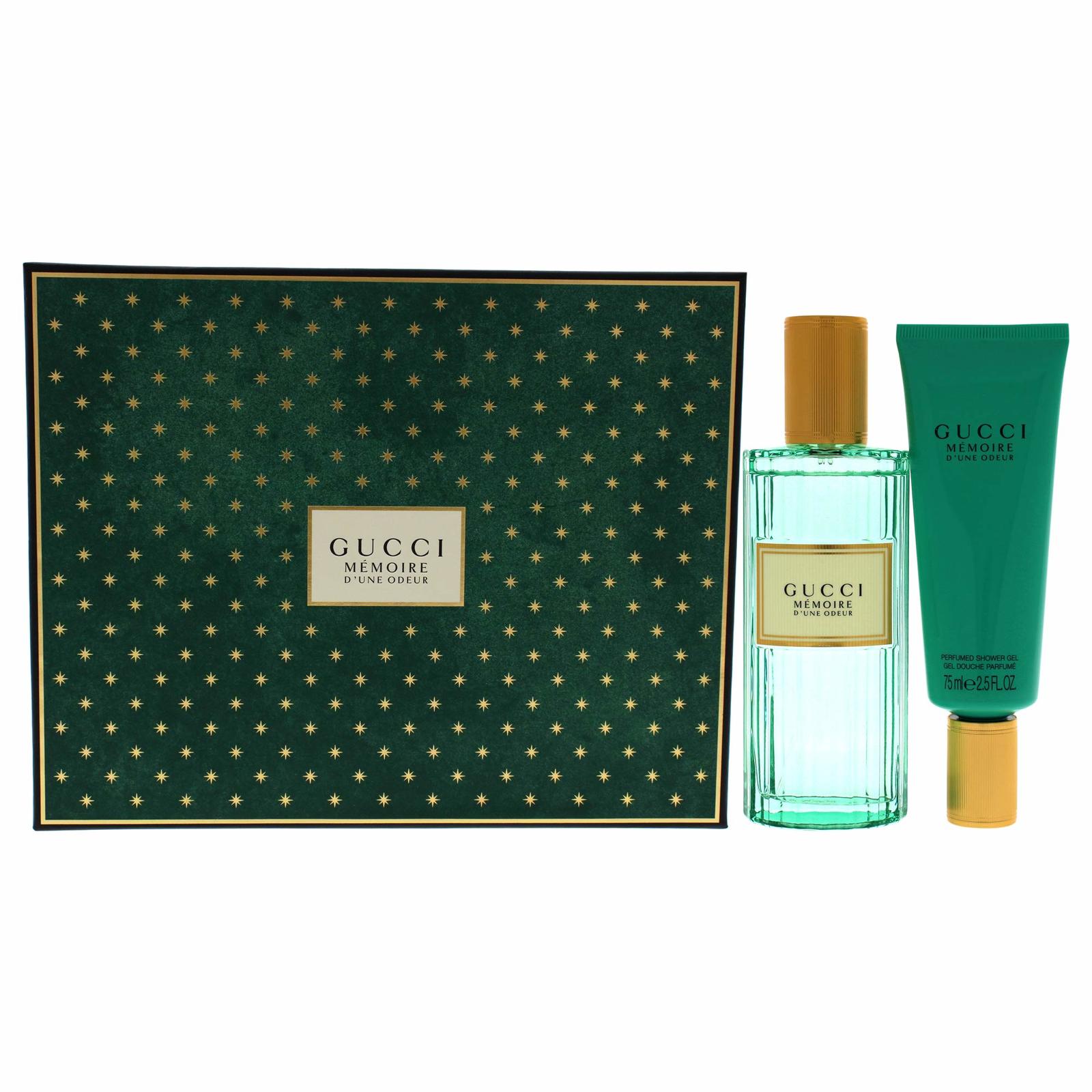 Gucci Memoire dUne Odeur Women 3.3oz EDP Spray, 2.5oz Shower Gel 2 Pc Gift Set - $107.86