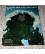 Bob Dylan Songbook Greatest Hits Vintage 1967 M. Witmark &amp; Sons - $68.58 CAD