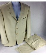 Cerruti 1881 -  2 Piece Suit - with Trousers -  Cotton Linen Blend 54 IT XL - £275.41 GBP
