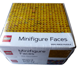 LEGO New Wrapped 2 Pack, 1000-piece puzzles, Minifigure Faces and Paint ... - $24.75