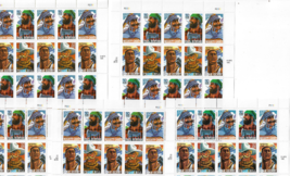 US Stamps/Postage/5 Sheets Sc #3086a Folk Heroes MNH F-VF OG FV $32.00 - £14.92 GBP
