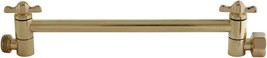 10-Inch Hi-Lo Adjustable Shower Arm, Polished Brass, Kingston Brass K153A2. - $40.99