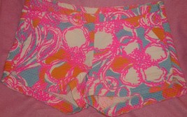 Lilly Pulitzer Shorely Feeling Tanked Adorable Shorts Sz 2 - $31.19