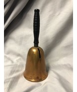 Vintage Coppercraft Guild Bank 3-1/4&quot;X8-1/4&quot; Copper Bell Wooden Handle KG - £19.11 GBP