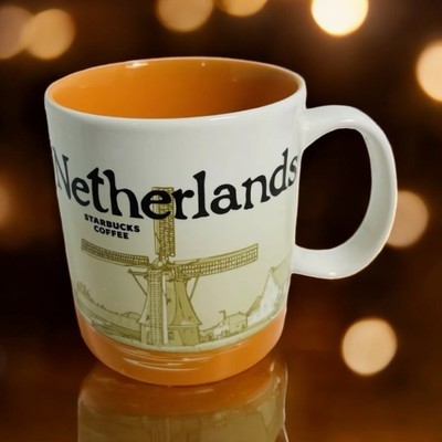 Starbucks 2016 NETHERLANDS 16 oz Coffee Mug Global City Collector Series... - $28.70