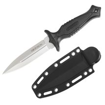 Munetoshi 9 Dagger Fixed Blade Knife Hard Sheath 3CR13 Stainless Steel ... - $25.72