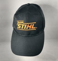 Team Stihl Chainsaws Power Equipment Saw Black Snapback Baseball Cap Hat - £5.41 GBP