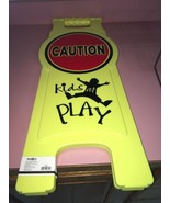 Safety caution kids at play fold up daycare sign - $64.23