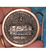 Pocahontas Coalfield Centennial Celebration 1883-1983 Copper Colored Bel... - $42.95