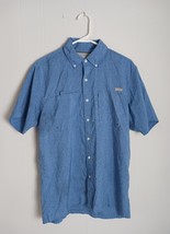Tallwood Element Wear Shirt Mens  Medium Blue fishing Shirt Outdoors - $277.88 MXN
