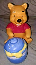 Winnie The Pooh And Honey Pot Salt And Pepper Shaker - £25.72 GBP