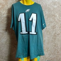 Nike Embroidered Philadelphia Eagles #11 (Wentz) Jersey Tshirt XXL - $16.83