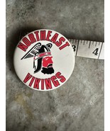 Vintage Northeast Vikings Philadelphia Button - £11.60 GBP