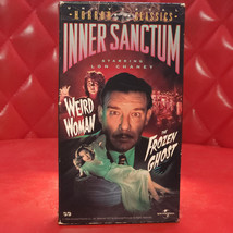 Inner Sanctum Double Feature, Weird Woman,The Frozen Ghost (1944), VHS (1997) - £3.91 GBP