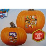 Kids Halloween Pumpkin Tattoos Nickelodeon Paw Patrol 4 Sheets - £14.36 GBP