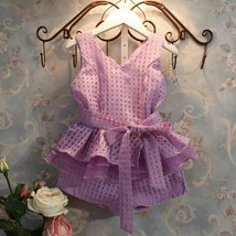 2pcs Kids Baby Fashion Girls Sleeveless Grid Mesh Vest Tops+Shorts Cloth... - £11.78 GBP