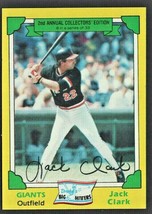  San Francisco Giants Jack Clark 1982 Drakes Big Hitters Baseball Card #8 nr mt - £0.99 GBP