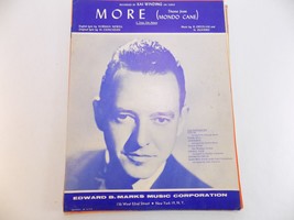 Vintage Sheet Music 1928 More Theme From Mondo Cane 1942 - £6.95 GBP