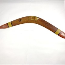 Handcarved Boomerang By Bill Onus RARE Collectible - £141.99 GBP