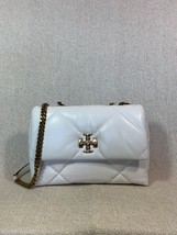 NEW Tory Burch White SMALL Kira Diamond Quilt Convertible Shoulder Bag $548 - $498.00