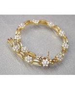 6.50 Ct Round Cut VVS1/D Diamond Women&#39;s Tennis Bracelet 14k Yellow Gold... - $4,066.67 MXN