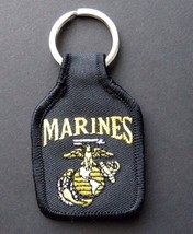 Semper Fi Fidelis Usmc Us Marines Marine Corps Embroidered Key Ring 1.75 X 2.75 - £4.50 GBP