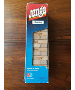 Jenga Brining Wood Block Game 1995 Milton Bradley Classic New Old Stock - £7.74 GBP