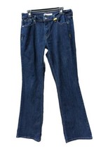 Levi’s 515 Bootcut Dark  Blue Denim Jeans Women&#39;s 12 Medium Pocket Flaps - £23.73 GBP
