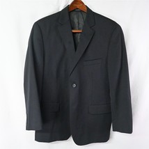Pronto Uomo 44S Charcoal Gray Wool 2Btn Blazer Suit Sport Coat Jacket - £19.53 GBP