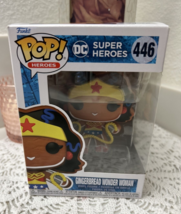 Funko Pop! Heroes: DC Holiday - Gingerbread Wonder Woman - NEW! - £7.43 GBP