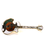 Hard Rock Cafe St. Thomas Iguana Guitar Pin Caribbean US Virgin Islands HRC - $16.39 CAD