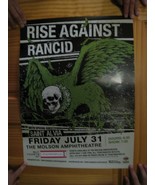 Rise Against Rancid Poster July 31 Molson Ampitheatre - $123.46 CAD
