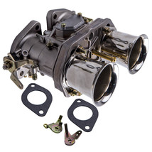 Nickel Plated Carburetor 40IDF 2 BARREL for Volkswagen VW Bug Fiat Porsche - £189.36 GBP