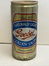 Goebel Golden Lager Aluminum Beer Can 12 Oz - $9.85