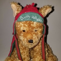 Hallmark Buddy Hollyday Plush Puppy Dog Bunnies By the Bay 9.5" Lovey 2002 Scarf - $15.79