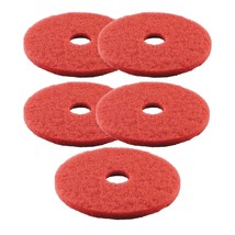 Lot of 5 Boardwalk Red Buffing Cleaning Floor Pads 15&quot; Diameter, Red BWK... - $380.00 MXN