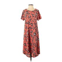 LuLaRoe Carly Swing Dress High/Low Size Small (Oversized) Minnie Mouse P... - $432.90 MXN