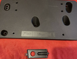 2022 Mercedes Benz C Classe Avant Plaque Immatriculation Support OEM 206... - $49.99