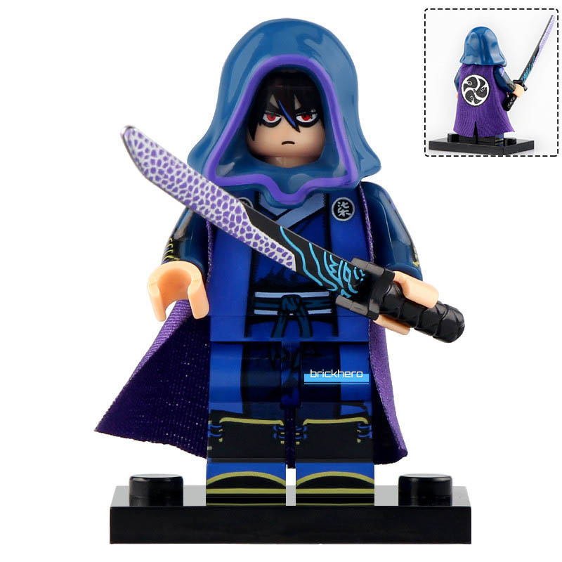 Killer Seven Scissor Seven Custom Printed Lego Compatible Minifigure Brick Toys