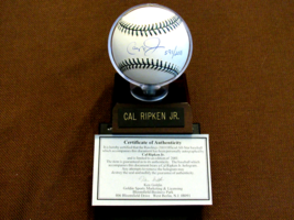 Cal Ripken Jr. Orioles Hof Signed Auto L/E 2001 ALL-STAR Baseball Mlb # 8 &amp; Base - £174.09 GBP