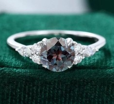 Vintage Alexandrite Ring Engagement Ring unique marriage proposal ring June Birt - £83.93 GBP