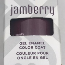 Jamberry TruShine Gel Enamel Color Coat Nail Polish Black Cherry New In Package - $9.89