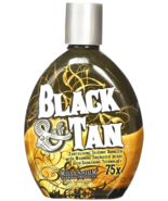 Millennium Tanning BLACK &amp; TAN 75x Bronzer Accelerator Tanning Bed Lotio... - £22.94 GBP