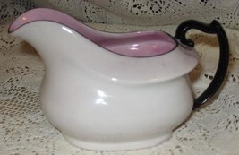 Czech-Slovakia -Creamer/Gravy-Lusterware-Phoenix China- Pink Interior-19... - $336.27 MXN