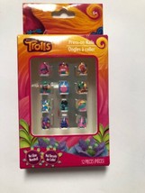 Trolls Press On Nails  Ages 6 and up, 12 pieces, No Glue Needed New - $4.94