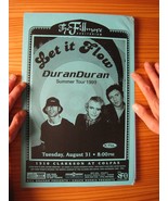 Duran Affiche Concert Laisser C&#39; Flow The Fillmore - $89.99