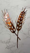 Wheat - Metal Wall Art - Copper 15&quot; x 10 1/2&quot; - £18.20 GBP