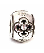 Brighton Crystal Breeze Bead, J98452 Silver, Stone, New - $14.25