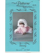 Patterns by Connie Lee Finchum P2242 ~ Penny ~ 21-22&quot; Doll - £4.70 GBP